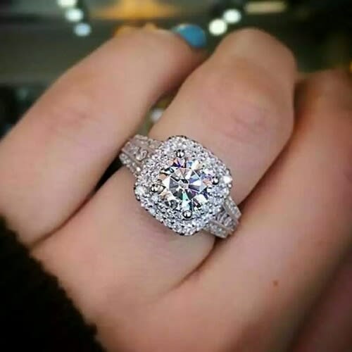 Wedding Ring For Women - Silver