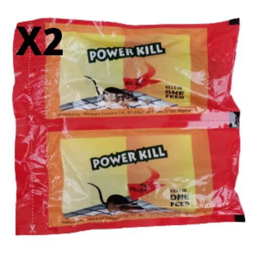 Powerkill  Action Rat Killer -2 Packs