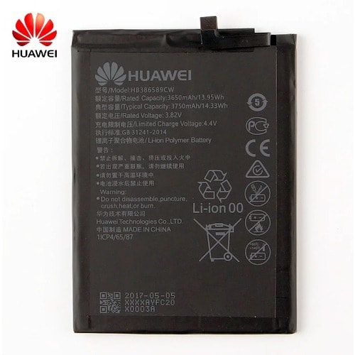 Battery For Huawei P10 Plus -  Nova 3i,nova 4, Mate 20 - Hb386589ecw