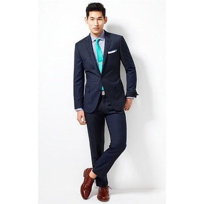 Men's Suit - Navy Blue