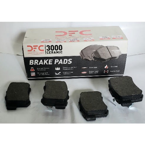 Friction Ceramic Rear Disc Brake Pad Set -  1310-1086-00 3000