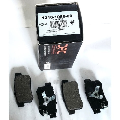 Friction Ceramic Rear Disc Brake Pad Set -  1310-1086-00 3000