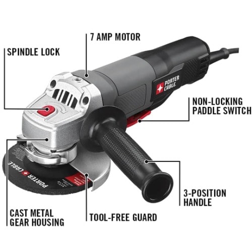Angle Grinder 115mm 4-1/2