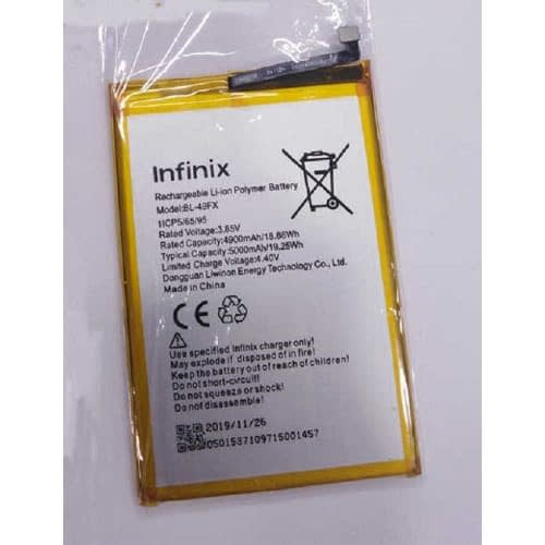 Replacement Battery For Infinix Hot 8 - Bl-49fx