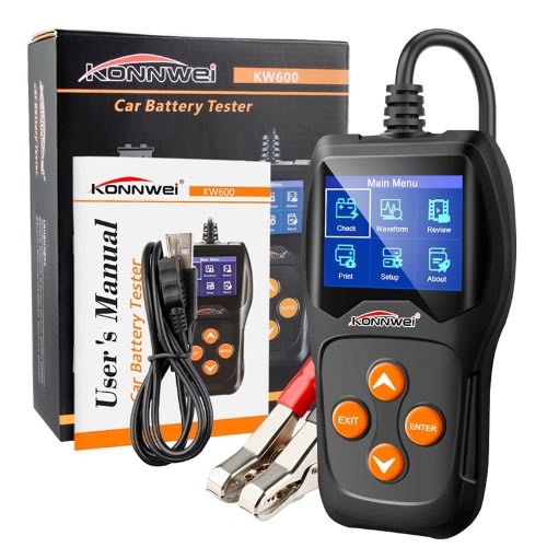 Battery Tester - Kw600 12v Automotive Battery Diagnostic Tool