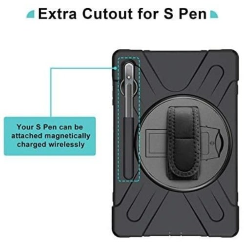 Shockproof Amored Defender Back Case For Samsung Tab S8 Ultra 2022