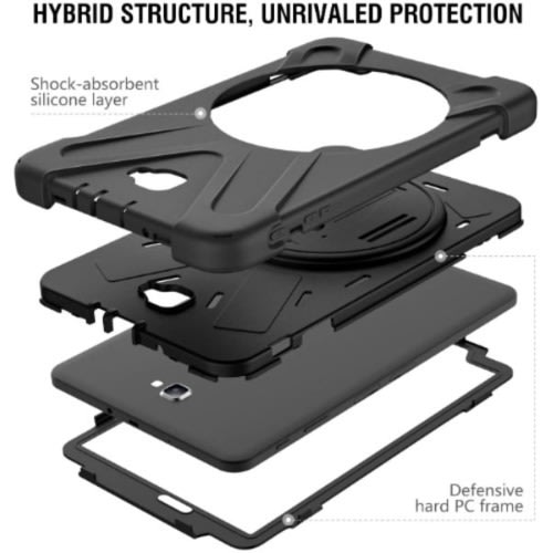 Shockproof Rugged Defender Back Cover For Samsung Galaxy Tab A 10.1 T580 & T585