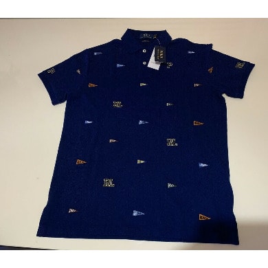 Custom Fit Multi-flag Polo Shirt