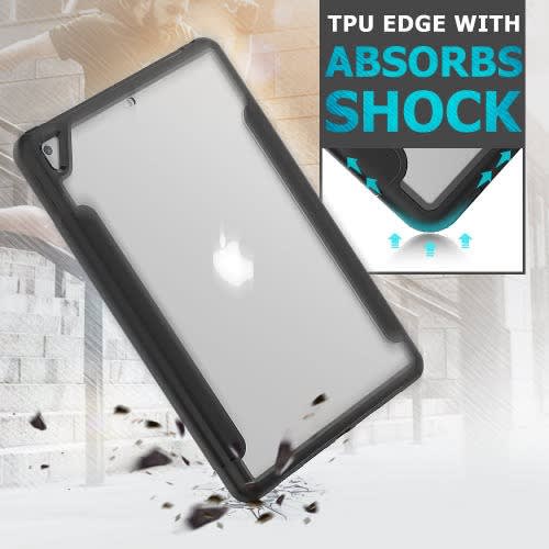 Rugged Shockproof Trifold Smart Case For All iPad - 9.7 Inches
