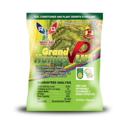 Ground Humus Plus Organic Soil Conditioner - 100 Grams - 5 Sachets
