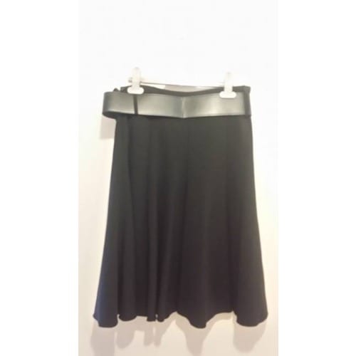 Big Belted Skirt - Black