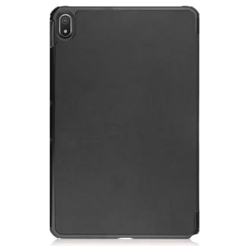 Leather Flip Case For Nokia T20 - Black