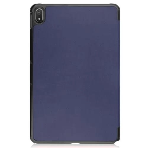 Flip Leather Tablet Case For Nokia T20 - Blue