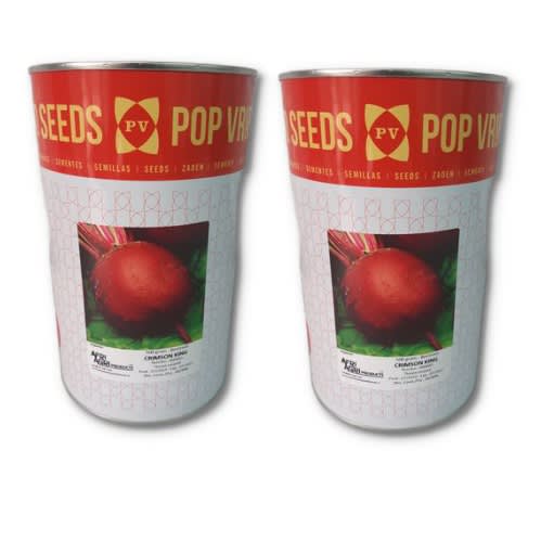 Crimson King Beetroot Seeds - 500 Grams - 2 Tins
