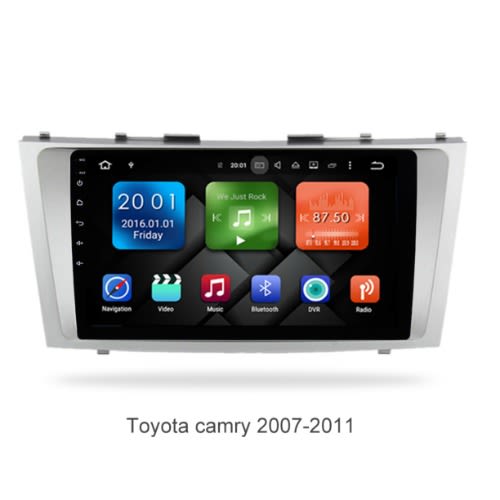 Toyota Camry 2007-2011  Car Andriod Navigation System With Reverse Camera