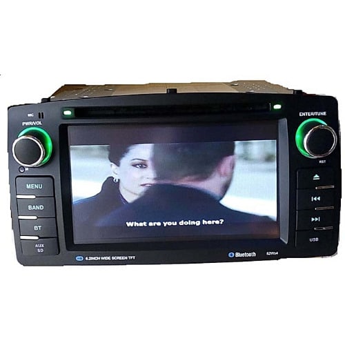 Toyota Corolla 03-to 2006 Car  Dvd Player With Aux., Sd, Usb And Bluetooth + Camera