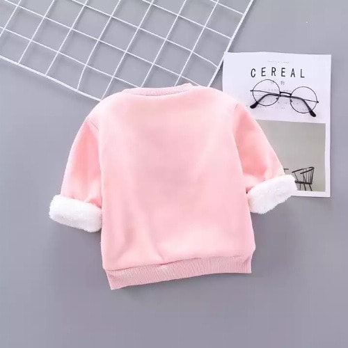 Baby Girl's Padded Pullover