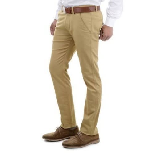 Men's Chinos Trouser  - Khaki Brown