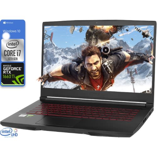 Thin Gaming - Intel Core i7 - 2.6ghz - 512GB SSD - 8GB RAM - Nvidia - Windows 10