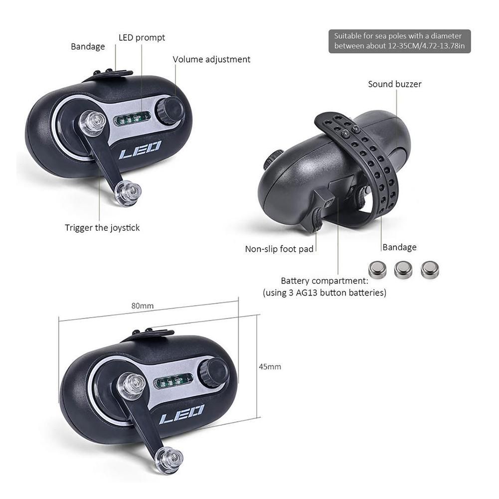 Fishing Bite Alarm with Best Seneitive Electronic Indicator