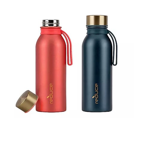 Reduce Water Bottle Hydro Pure Set With Antibacterial Lid - 20.oz - 2 Pieces