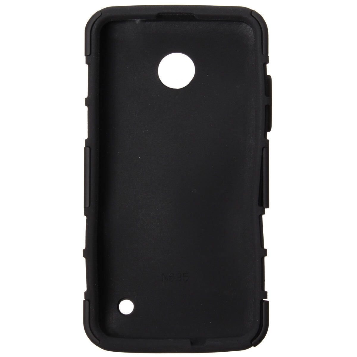 Heavy Duty Armor Slide Belt Cover Case Stand For Nokia Lumia 630 635