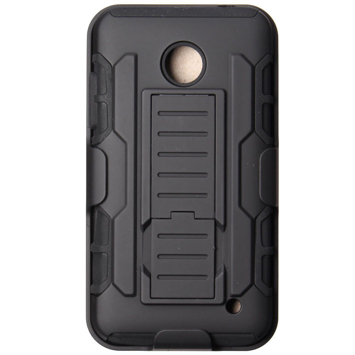 Heavy Duty Armor Slide Belt Cover Case Stand For Nokia Lumia 630 635