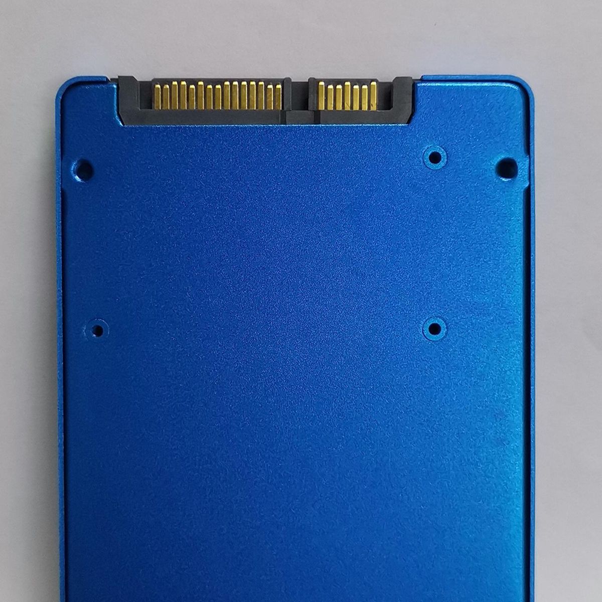 M.2 SSD To 2.5 Inch  3.0 Card Case Enclosure Blue