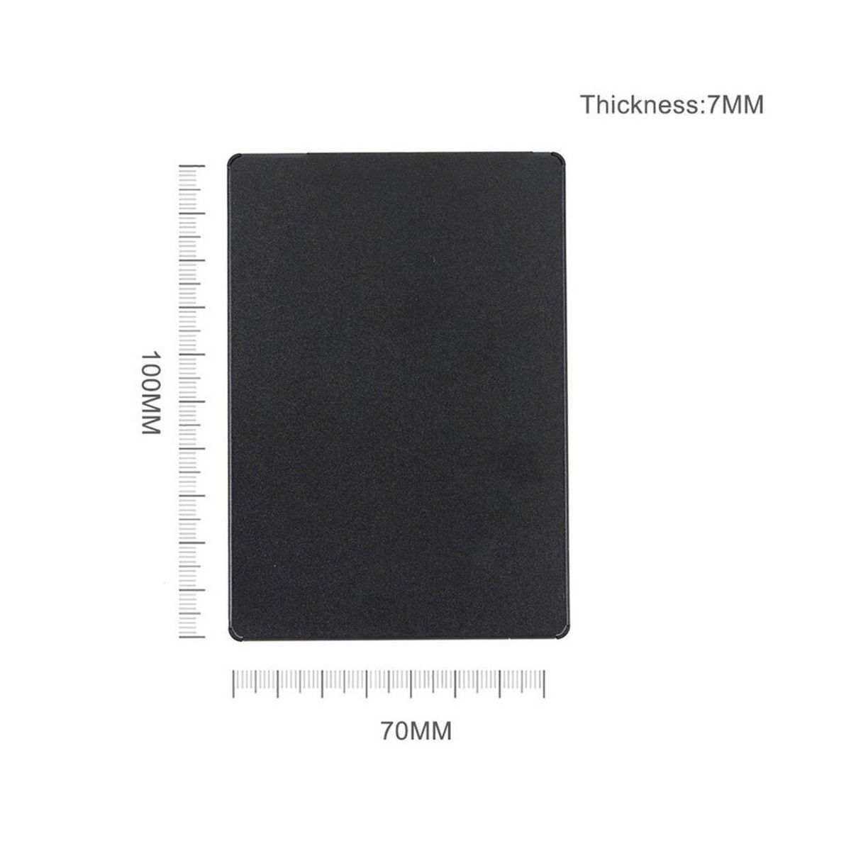 M.2 SSD To 2.5 Inch  3.0 Card Case Enclosure Blue