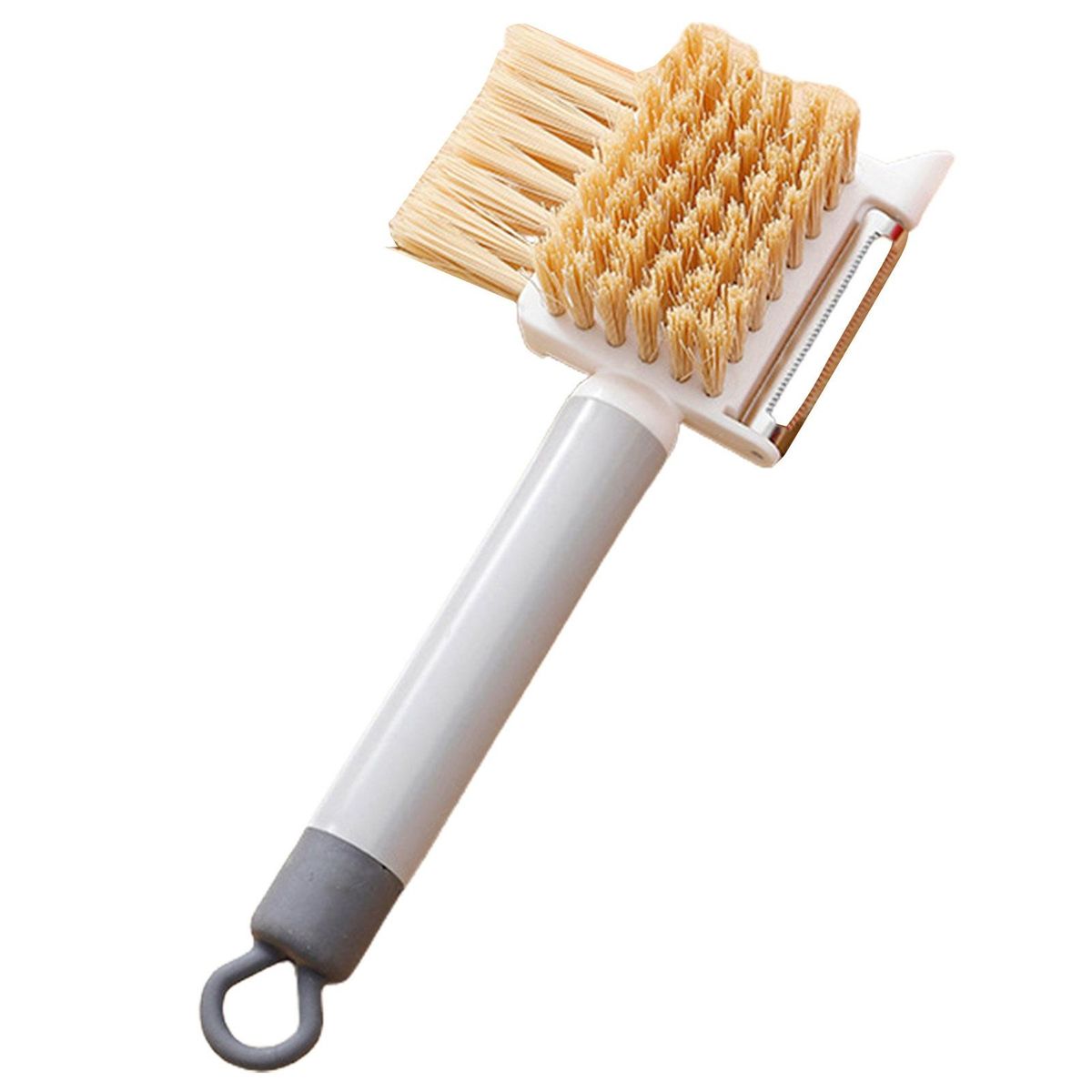 Fruit Brush Scrubber Long Service Life Fruit And Vegetable Brush White