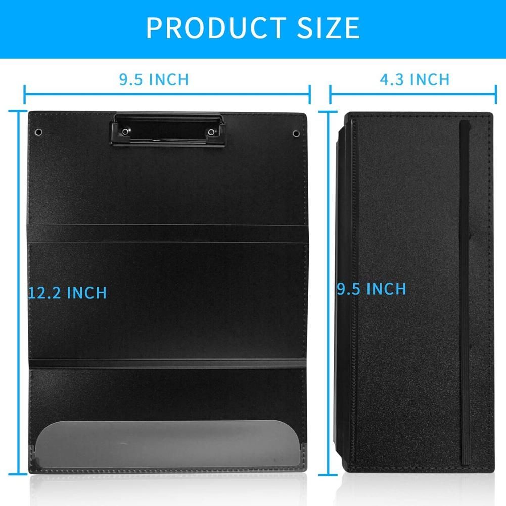 2Pack Nursing Clipboard Foldable, Nurse Foldable Clip Board with 3 Layers,For Doctors & Students Essentials Clipboards A