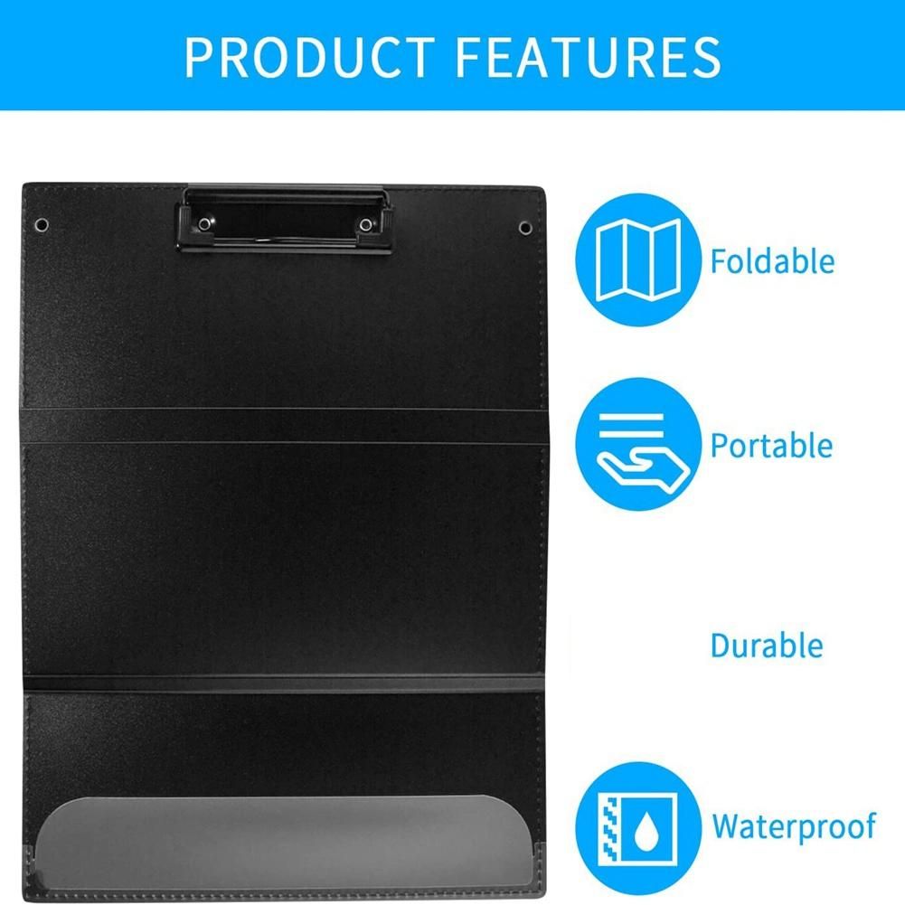 2Pack Nursing Clipboard Foldable, Nurse Foldable Clip Board with 3 Layers,For Doctors & Students Essentials Clipboards A