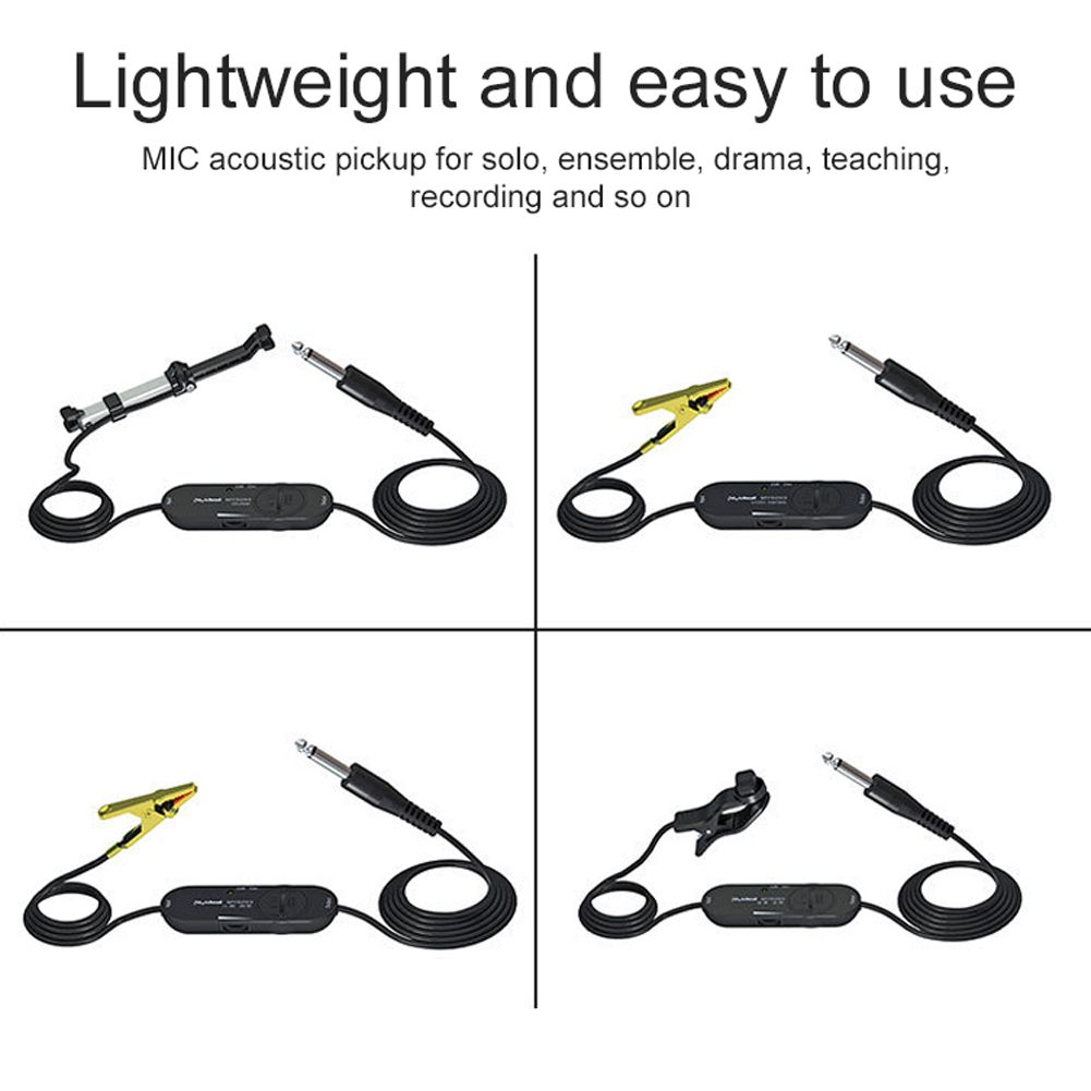 Acoustic Guitar Ballad Sound Pickup Portable Punch-free