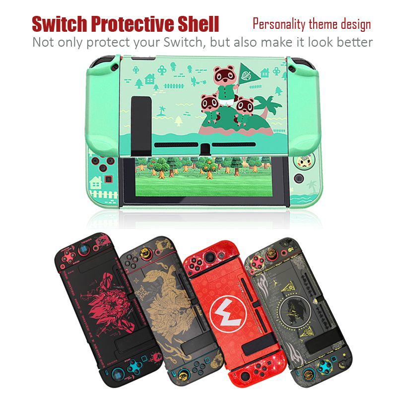 For Nintendo Switch Shell Nintend Switch PC Case Protective Housing Thin Cover Skin Colorful NS Swith Accessories