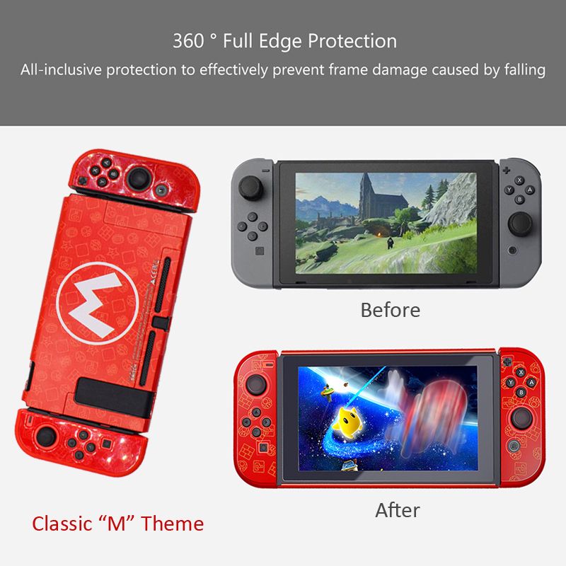 For Nintendo Switch Shell Nintend Switch PC Case Protective Housing Thin Cover Skin Colorful NS Swith Accessories