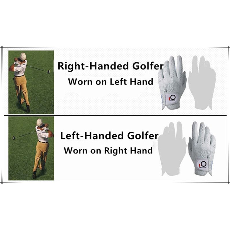 1pcs Non-Slip Golf Gloves Men Left Right Hand Pu Leather