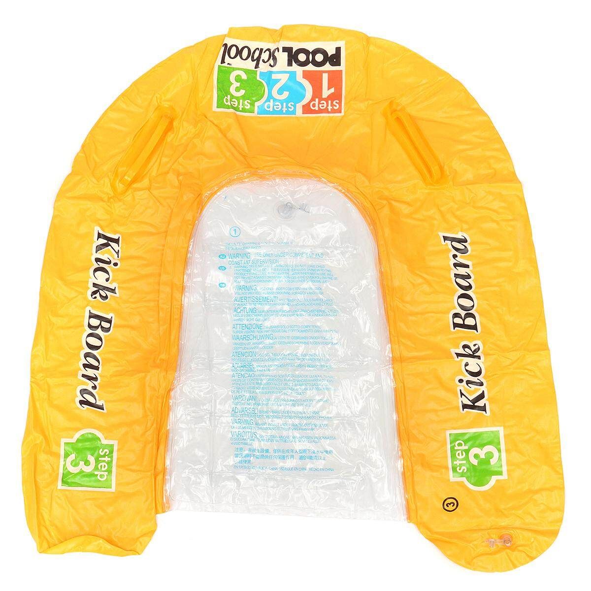 Inflatable Kick Board Float Swimming Mat Baby Kid Child Pool School Floating Bed