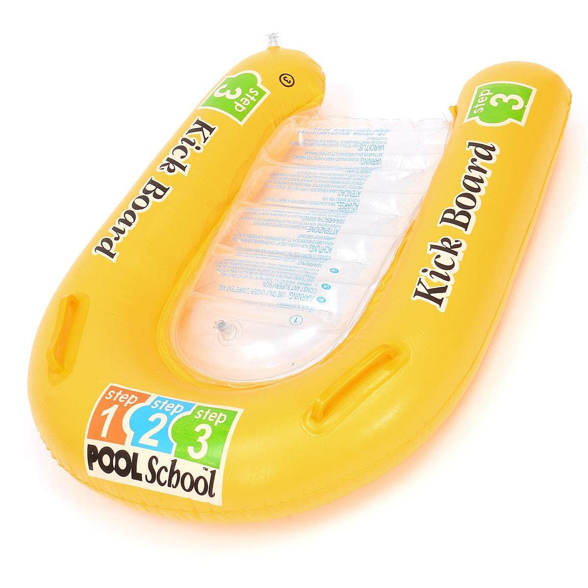 Inflatable Kick Board Float Swimming Mat Baby Kid Child Pool School Floating Bed