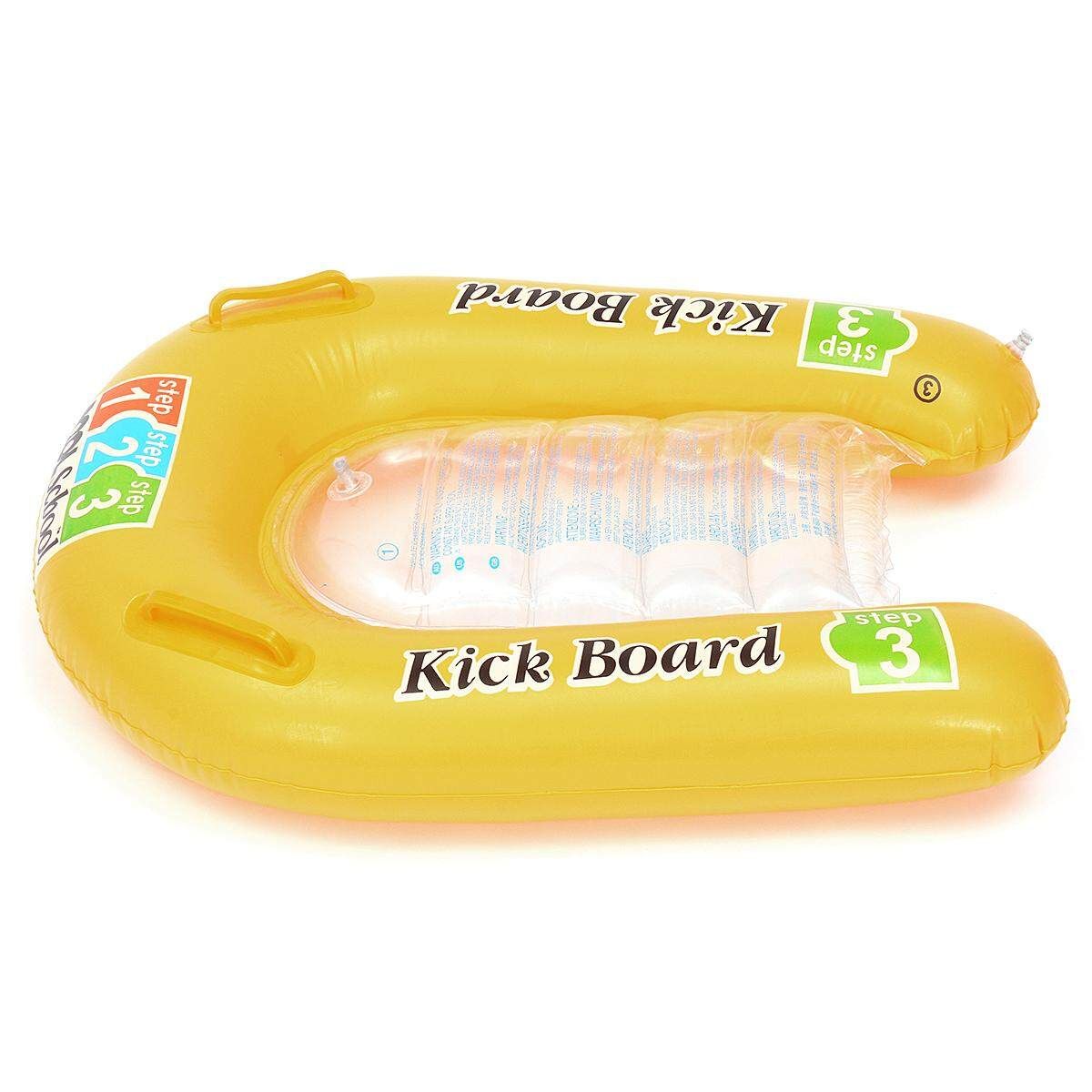 Inflatable Kick Board Float Swimming Mat Baby Kid Child Pool School Floating Bed