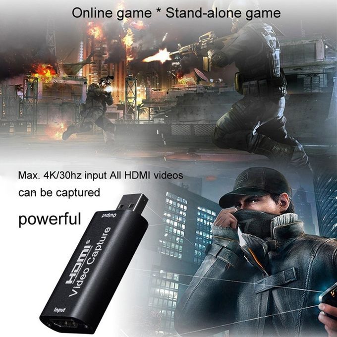 8PCS HDMI To USB 20 Video Capture Card 1080P For GameVideo Live