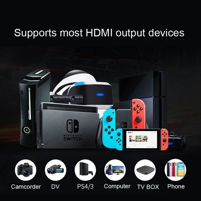 8PCS HDMI To USB 20 Video Capture Card 1080P For GameVideo Live