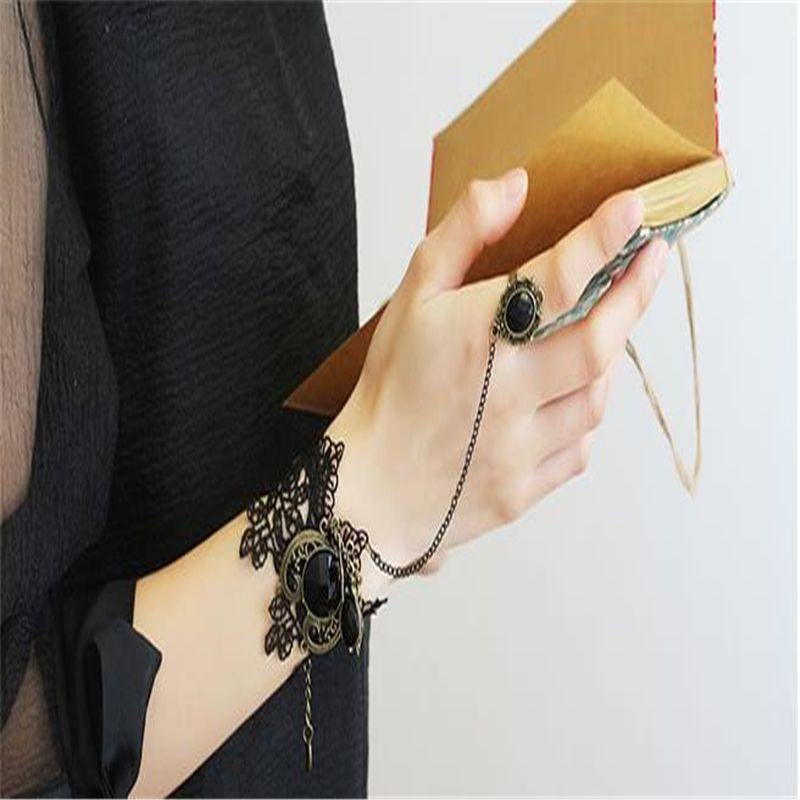 Bridal Lace Gloves For Women Sweet Lace Wedding Gown Bride