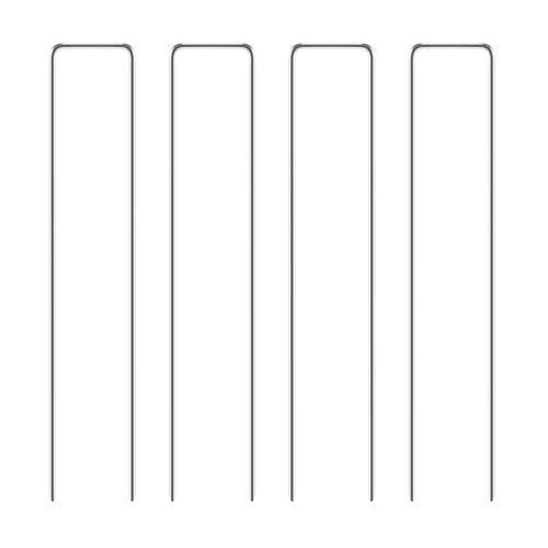 8 Inch Galvanized Landscape Staples 100 Pack