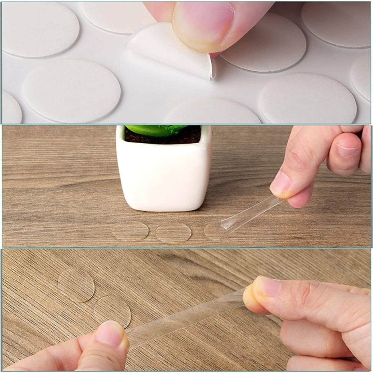 1000 PCS 7x0.5mm Acrylic Double-sided Tape