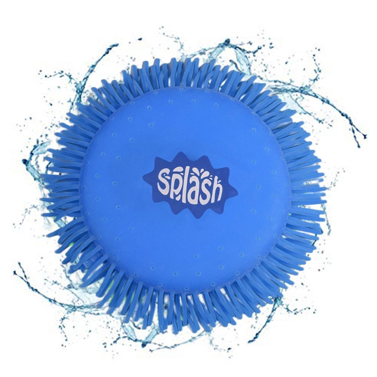 Flying Saucer Outdoor Toy Water Dish for Kids Blue