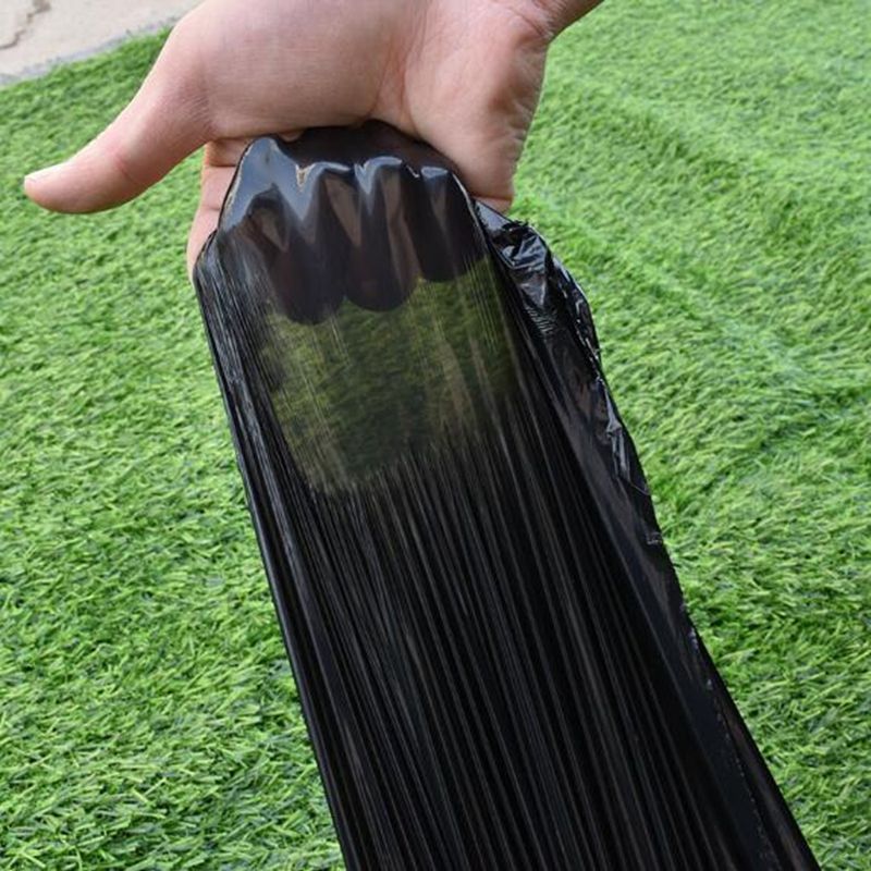 10m Black  Mulch Film PE Plastic Mulch 0.008mm Garden Ground Cover Film Frost Protection-1.2M Width