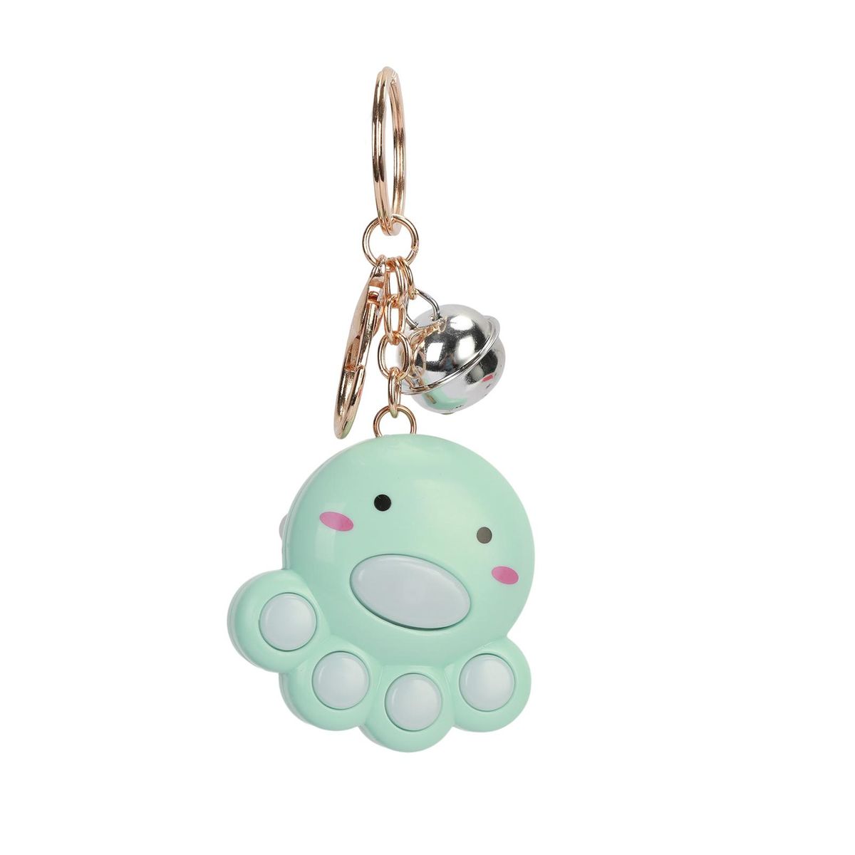 Memory Game Machine Octopus Cat Claw Keychain Blue