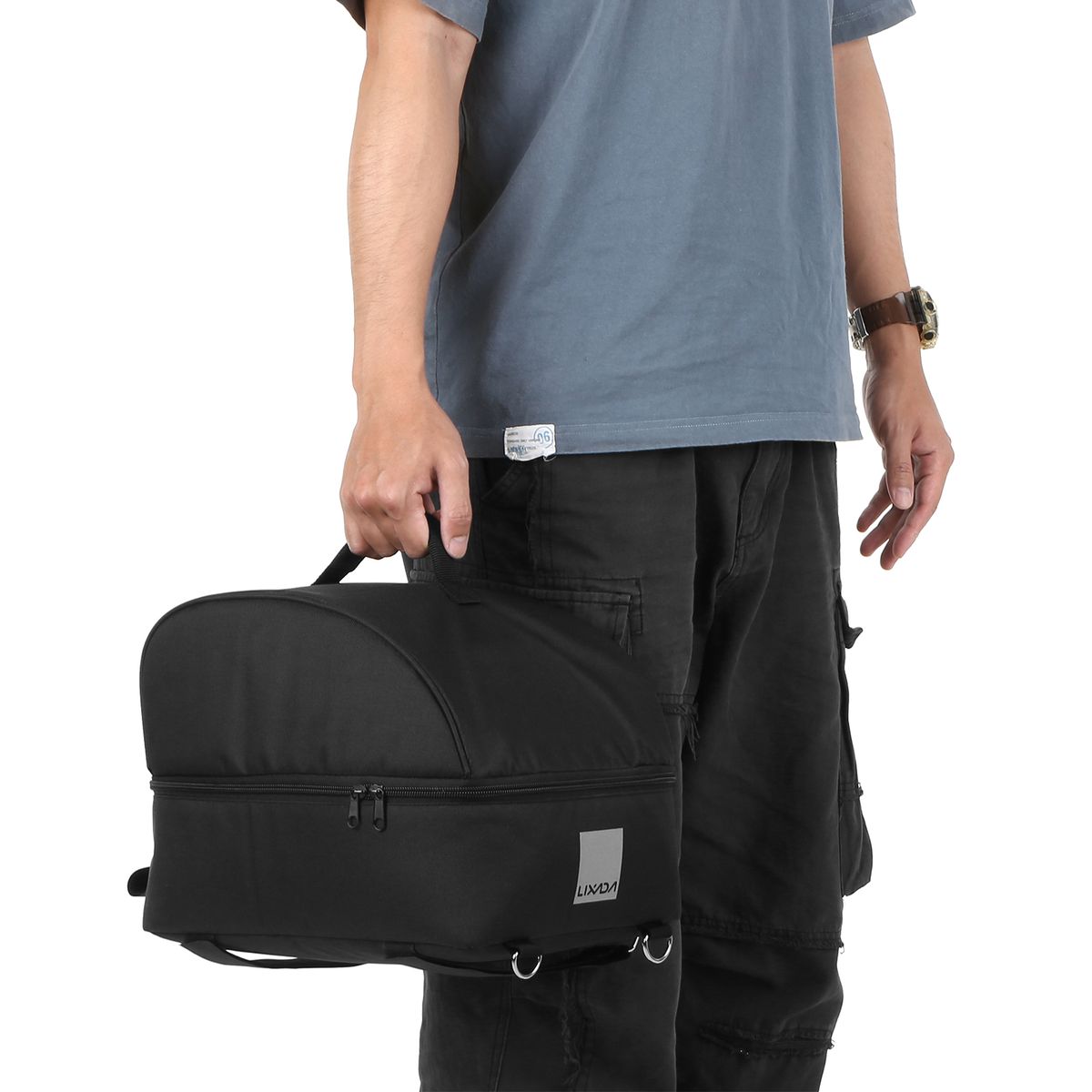 Lixada Insulated Bike Cooler Bag Zippered Food Delivery Bag