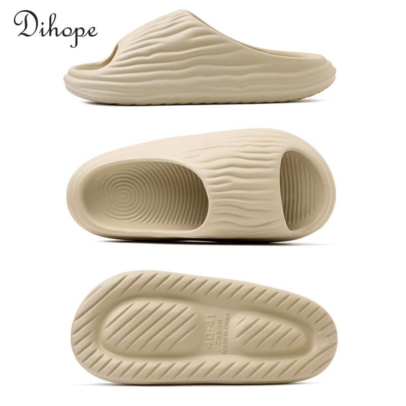 Women's Home Slippers Indoor Platform Slides Shoes 2023 Summer Flip-Flops Bathroom Sandals Men Non-Slip Eva Slipper For Couple