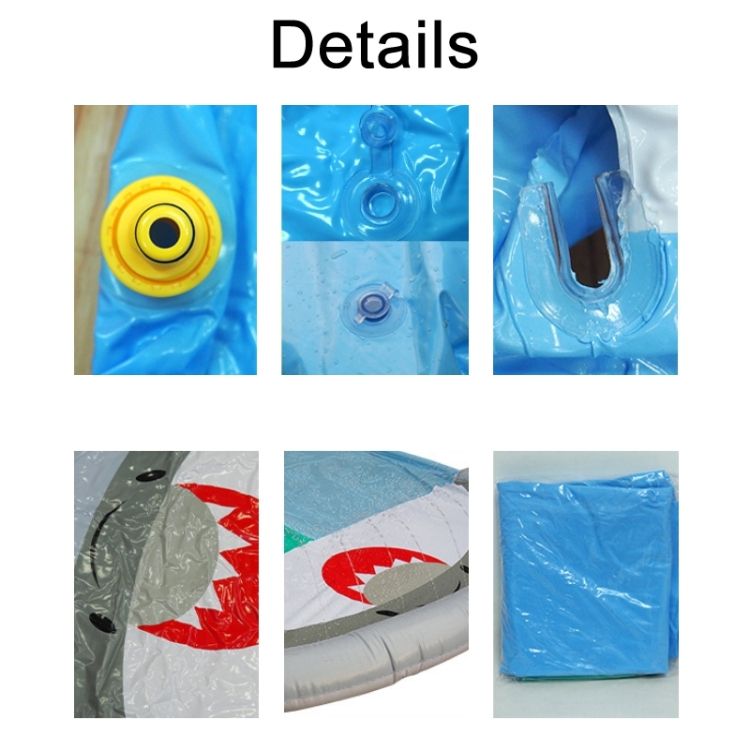 Double Children Water Slide Lawn Spray Pad